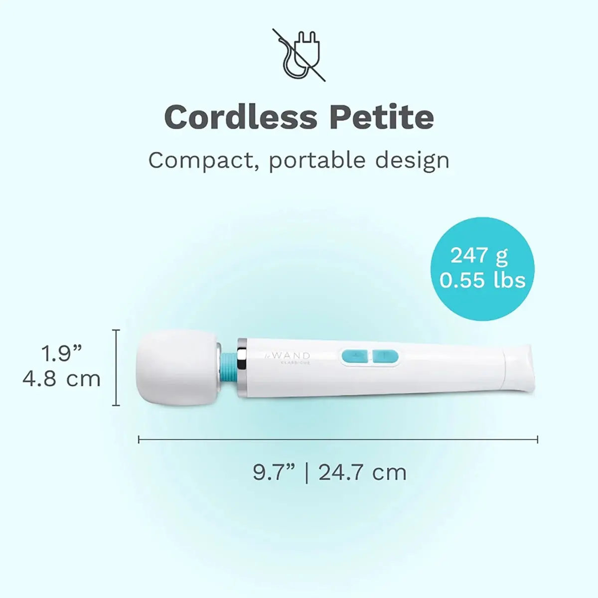 Le Wand Classique Petite Wand Massager Le Wand