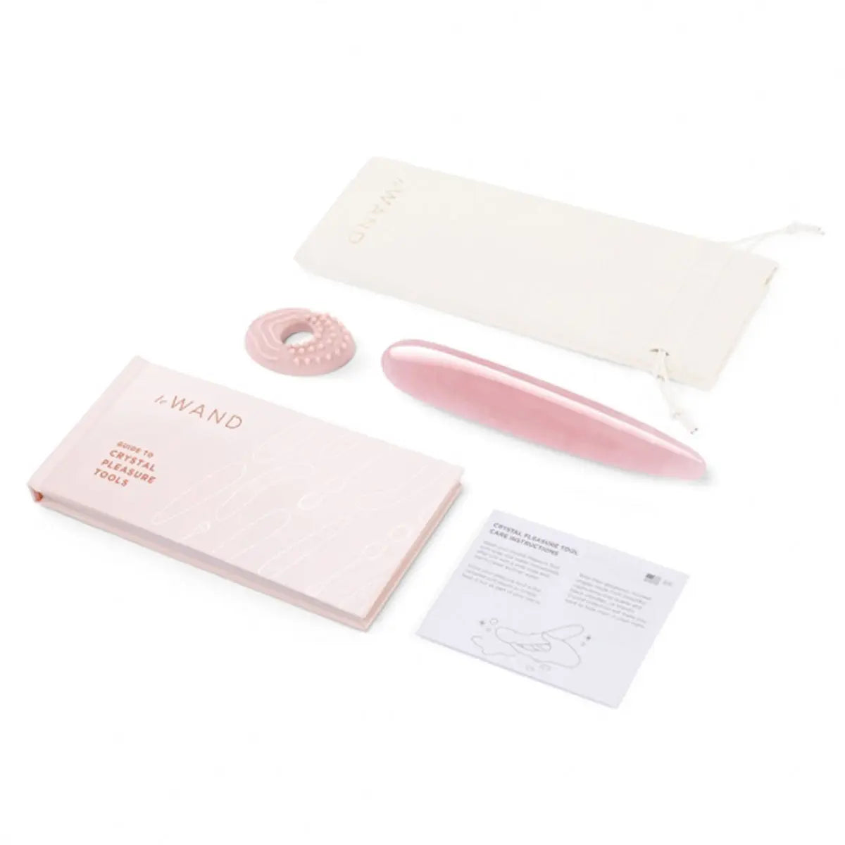 Le Wand Crystal Slim Wand - Rose Quartz Le Wand