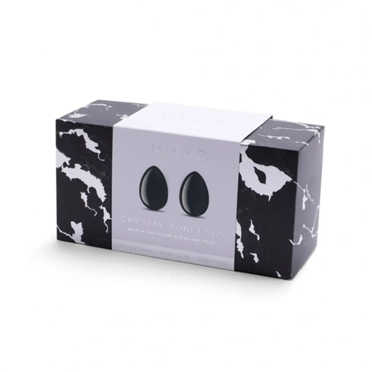 Le Wand Crystal Yoni Eggs - Black Obsidian Le Wand