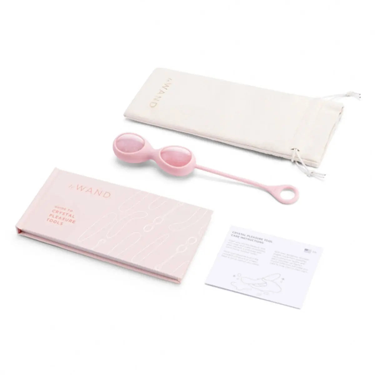Le Wand Crystal Yoni Eggs - Rose Quartz Le Wand