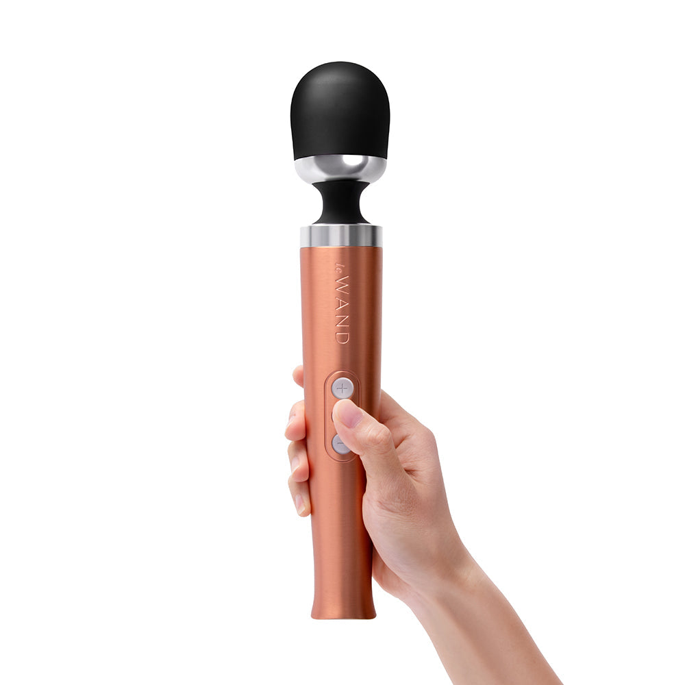 Le Wand Die Cast Rech Massager Rose Gold Le Wand