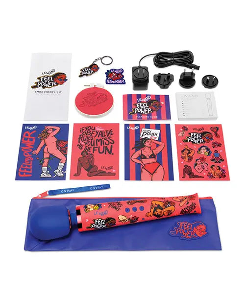 Le Wand Feel My Power 2022 Kelly Malka Special Edition Wand Massager - GreatEagleInc