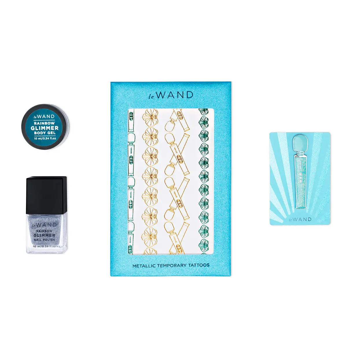 Le Wand Massager - All That Glimmers Blue Le Wand