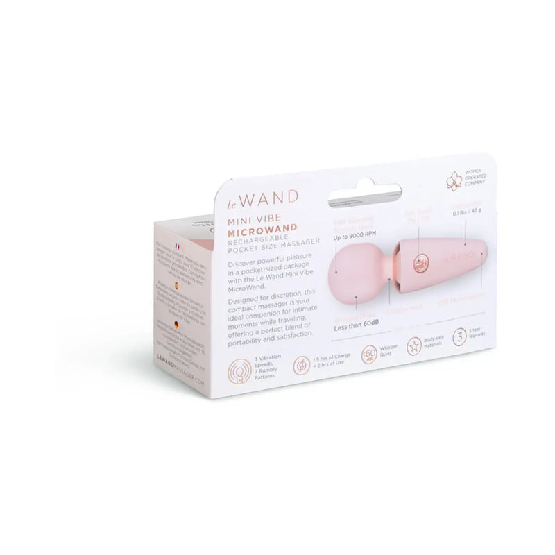 Le Wand Mini Micro Wand Rose Gold Le Wand