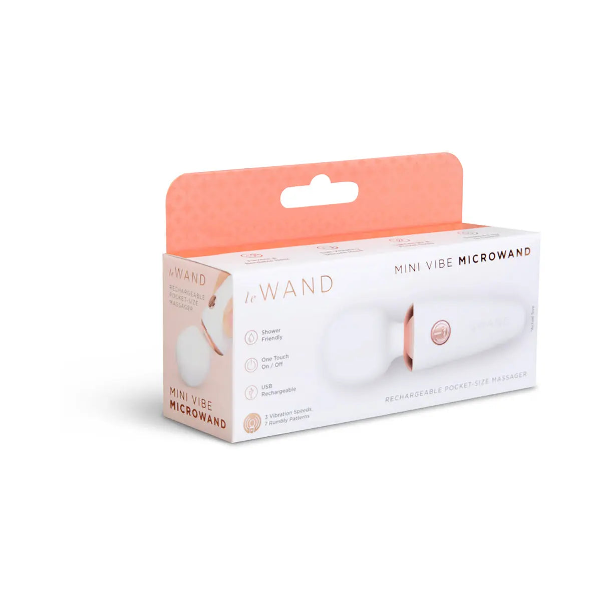 Le Wand Mini Micro Wand White Le Wand