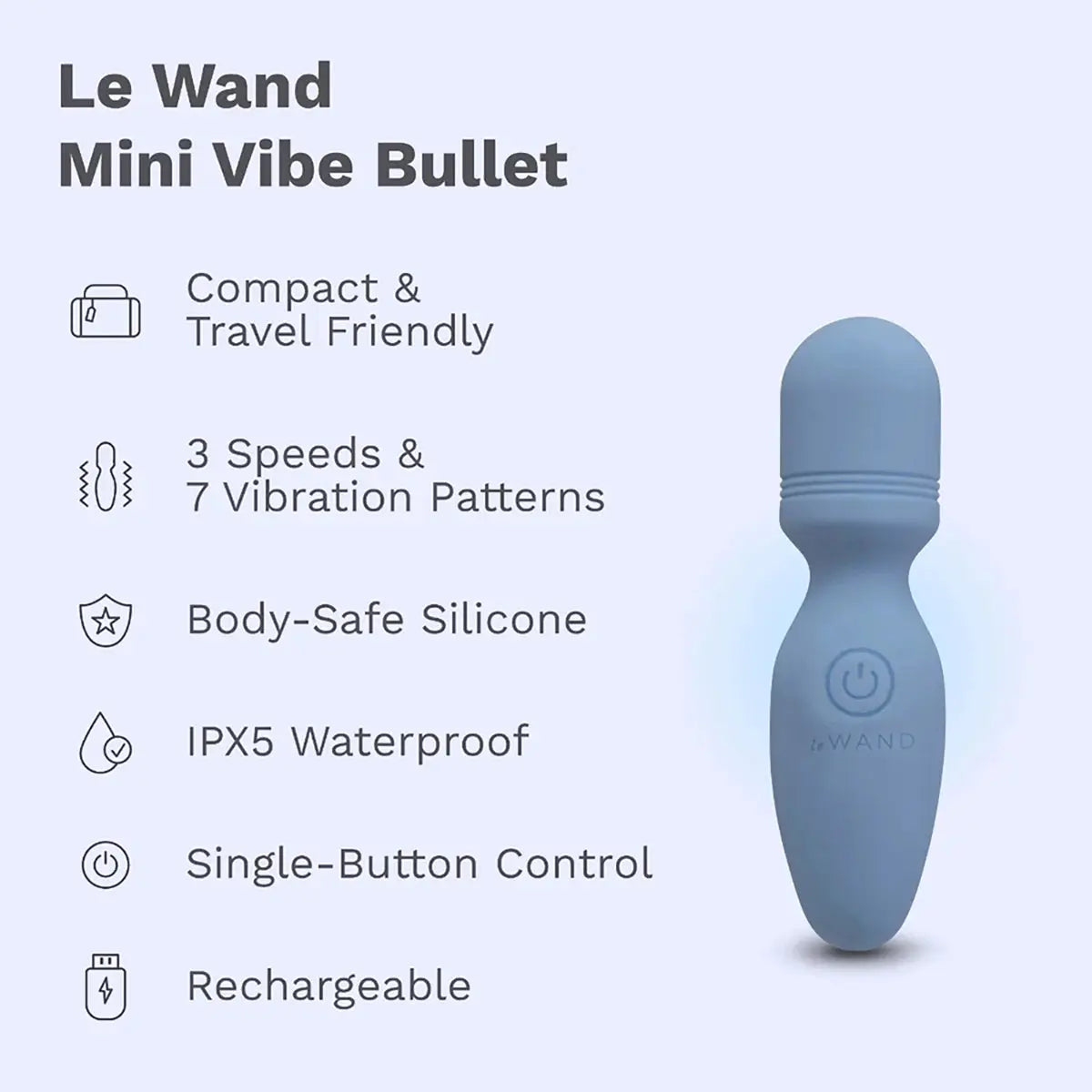 Le Wand Mini Vibe Pocket Wand Le-Wand
