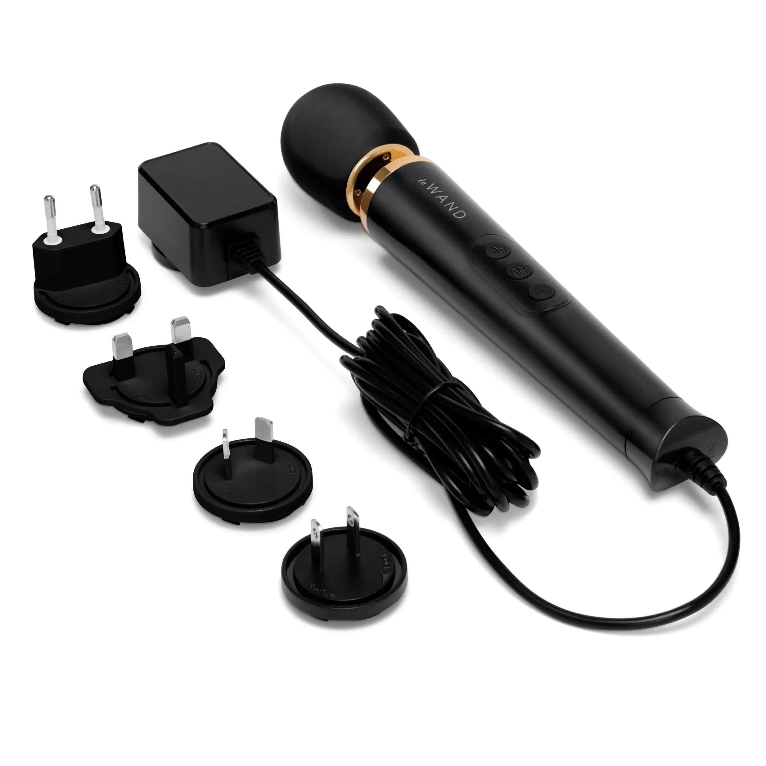 Le Wand Powerful Petite Plug-In- Black Le Wand