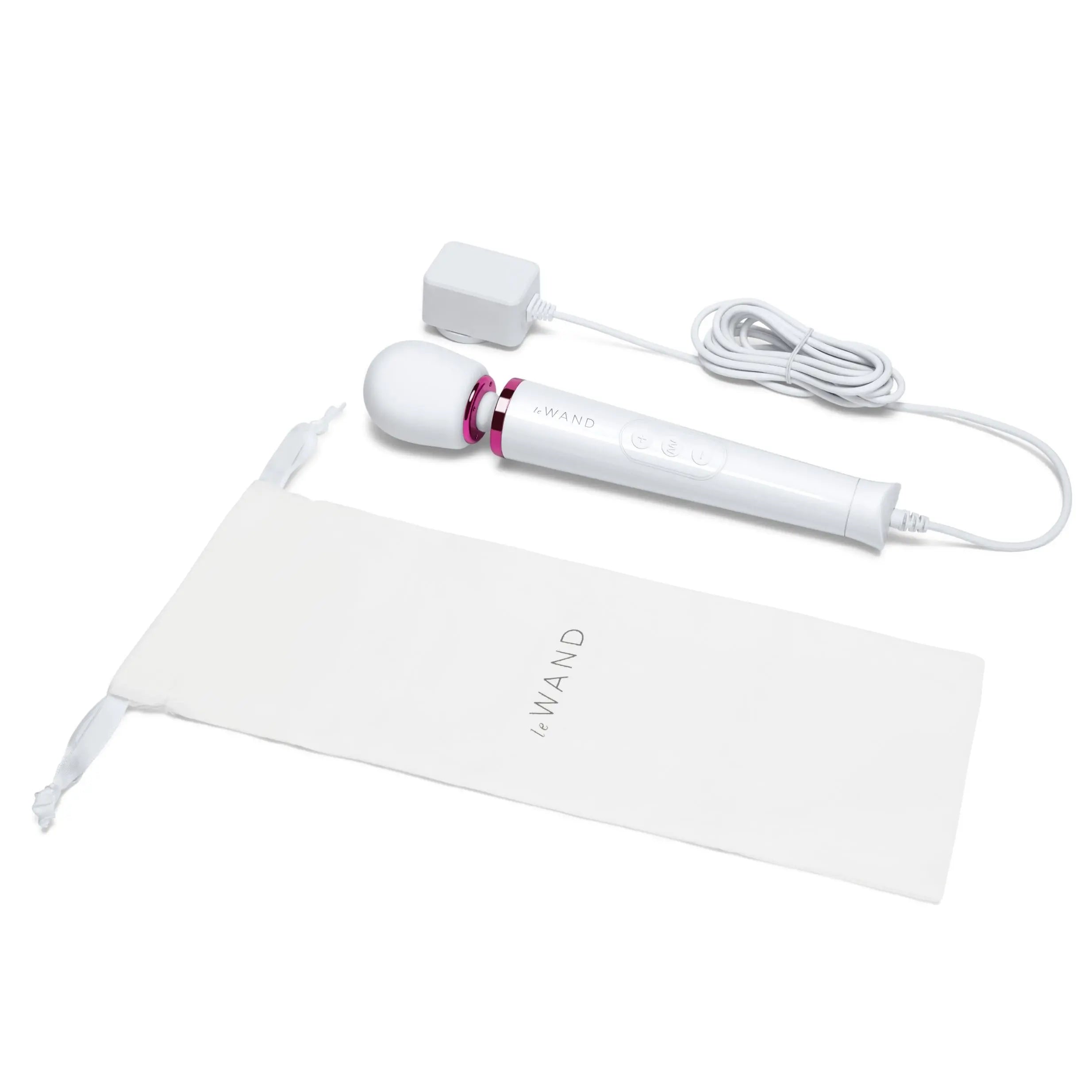 Le Wand Powerful Petite Plug-In- White Le Wand