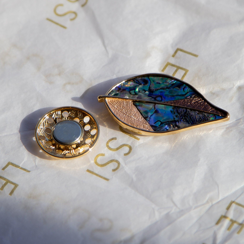 Leaf Magnetic Pin Maskup Corporation
