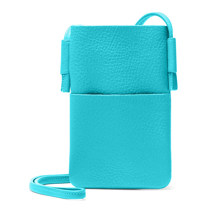 Leather Crossbody Phone, Passport & Document Holder Cocus Pocus