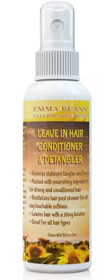Leave In Hair Conditioner & Detangler Emma Beans Natural Solutions