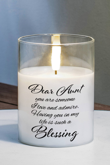 Led Candle Dear Aunt You Are Someone Dicksons Inc
