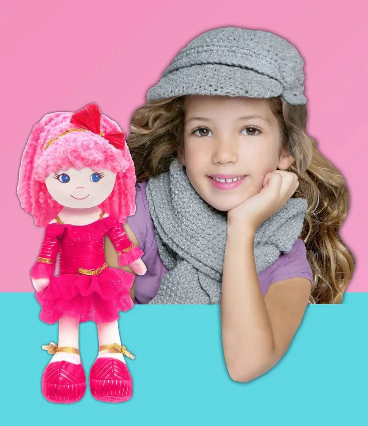 Leila Dancer Rag Doll With Purse Girlz n Dollz
