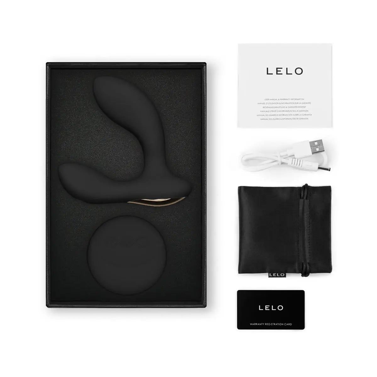 Lelo Hugo 2 With Remote Black - GreatEagleInc