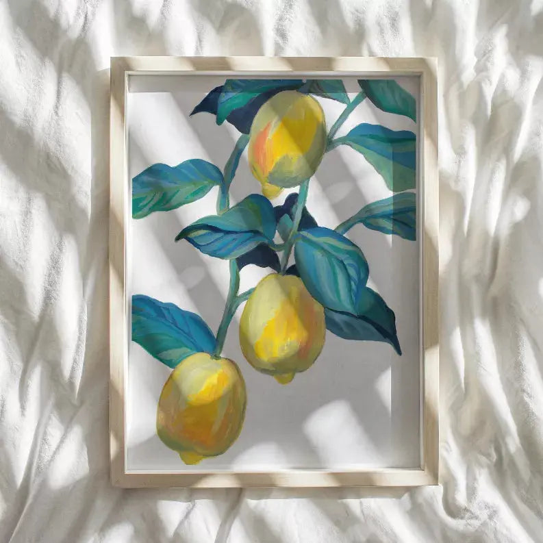 Lemon Branch The Crafted Prints