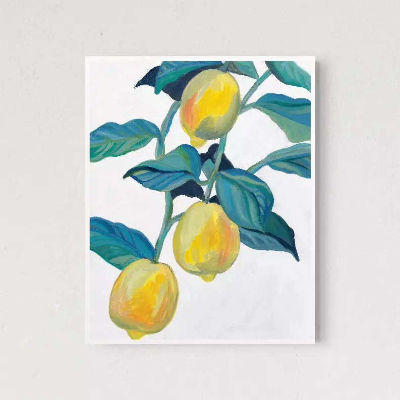 Lemon Branch The Crafted Prints