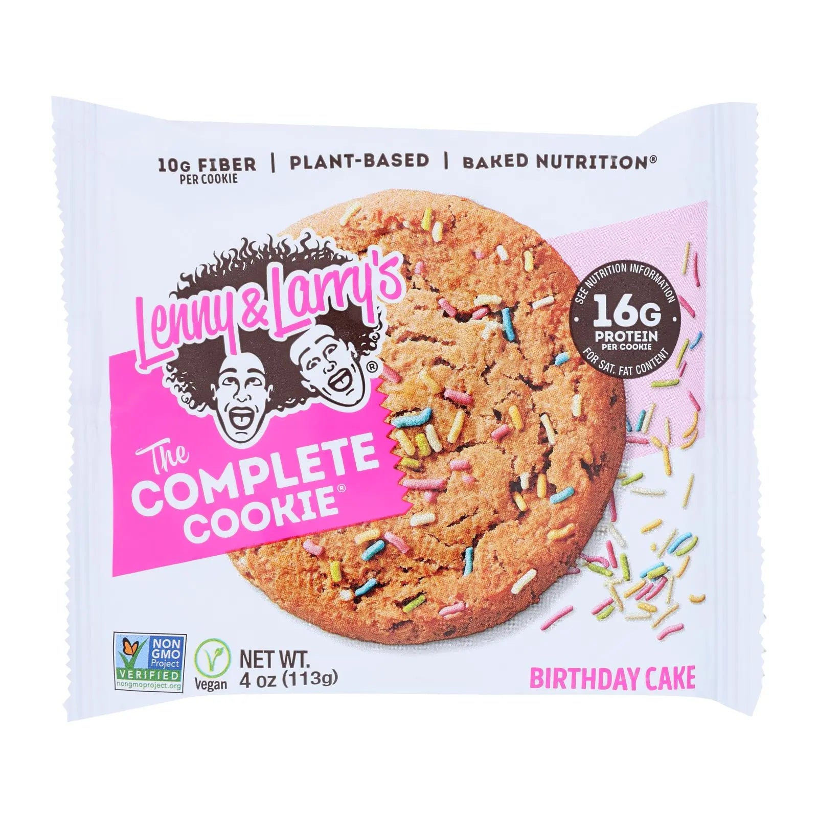 Lenny And Larry's The Complete Cookie Birthday Cake - Case Of 12 - 4 Oz Lenny & Larry's