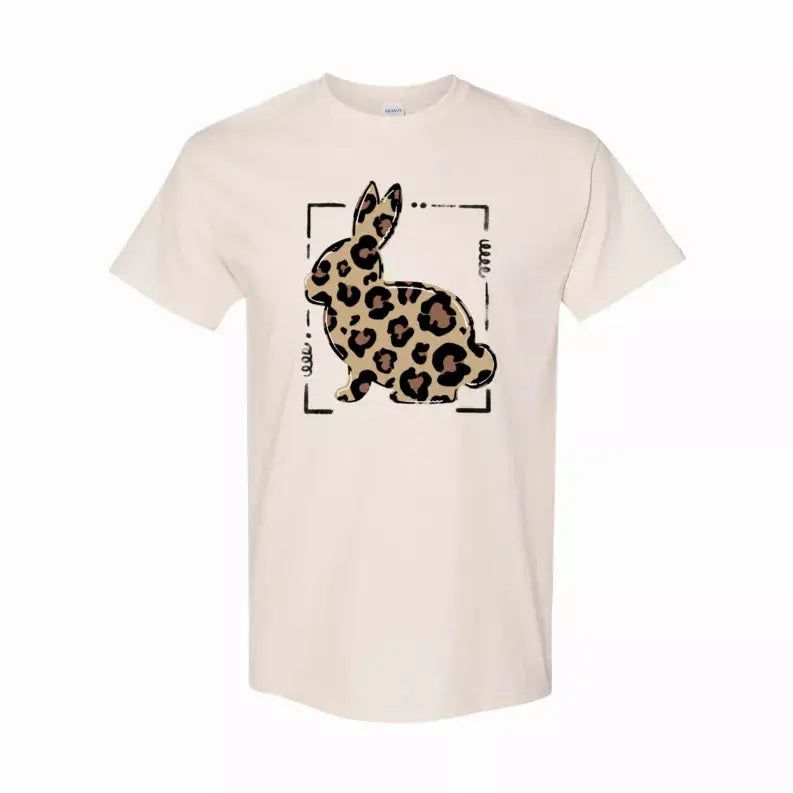 Leopard Bunny T-Shirt Simply Inspired Creations