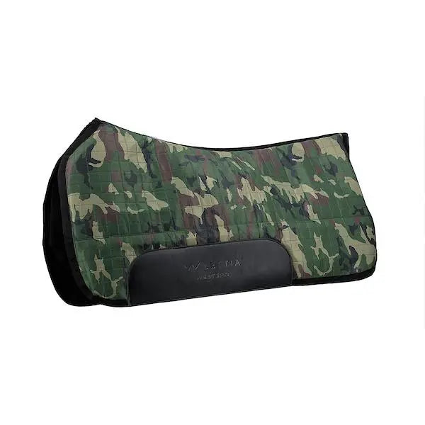 Lettia Western Camo Saddle Pad JPC Equestrian