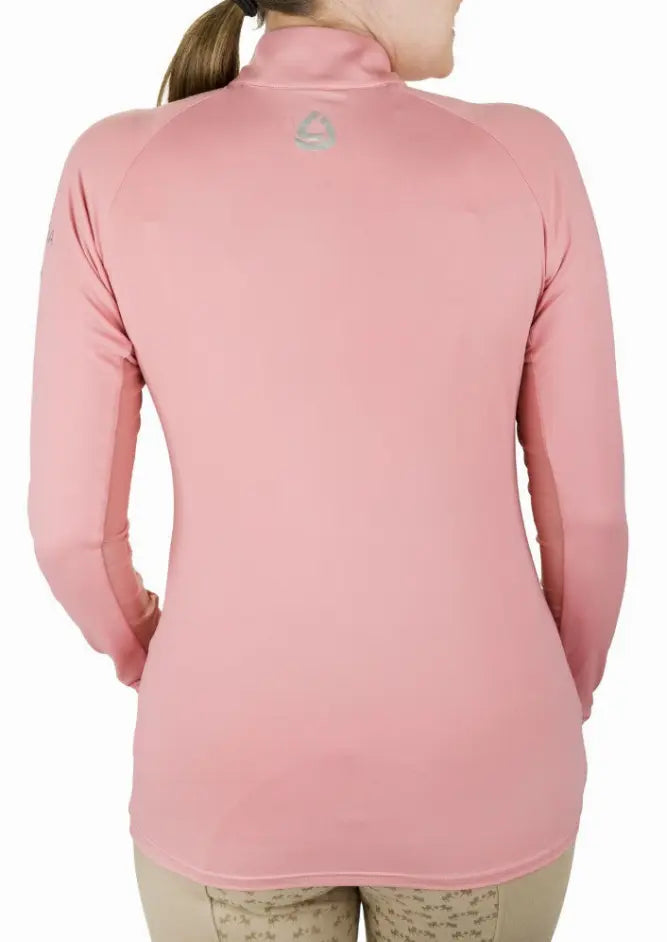 Lettia Women Quarter-Zip Neck UPF 50+ Sun Shirt JPC Equestrian