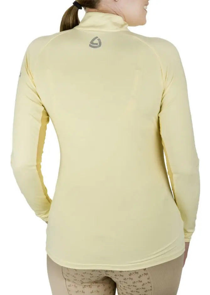 Lettia Women Quarter-Zip Neck UPF 50+ Sun Shirt JPC Equestrian