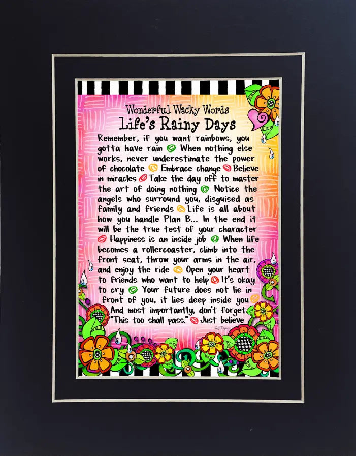 Life's Rainy Days Suzy Toronto
