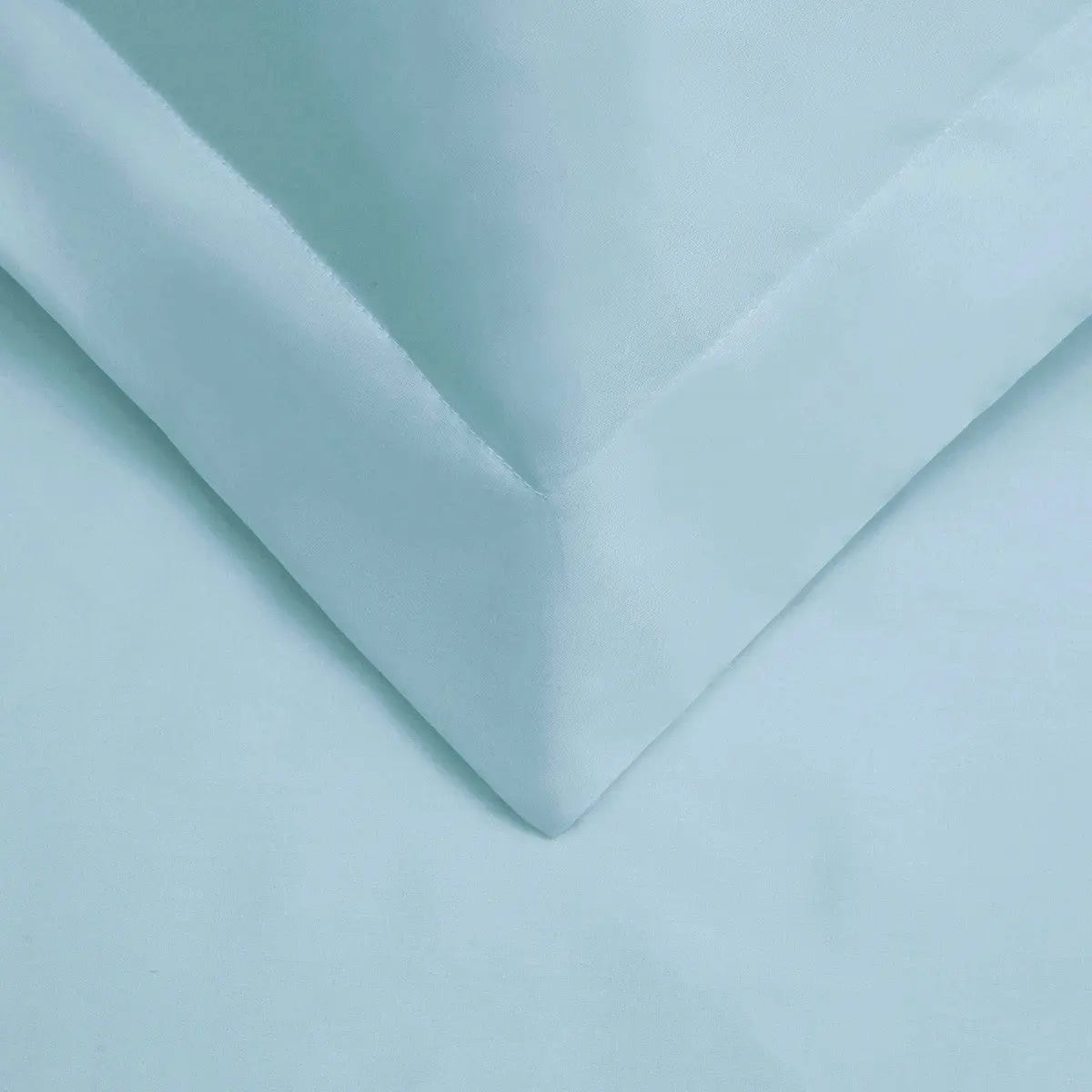 Light Blue King Cotton Blend Washable Duvet Cover Set Homeroots Bed & Bath