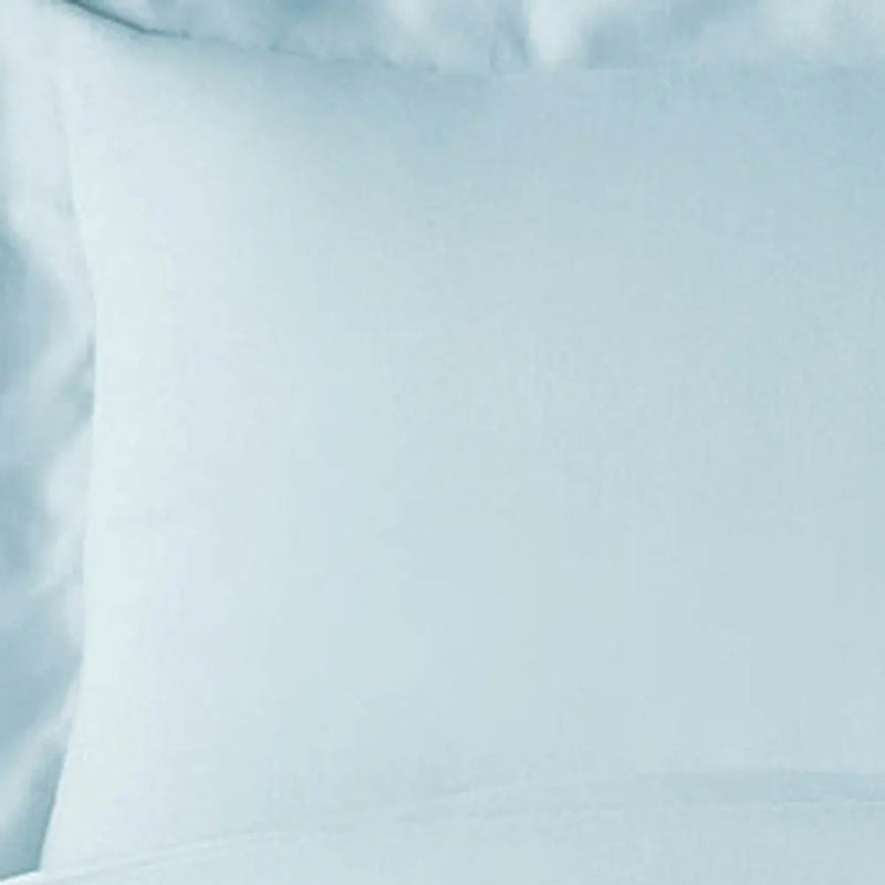 Light Blue King Rayon Washable Duvet Cover Set Homeroots Bed & Bath