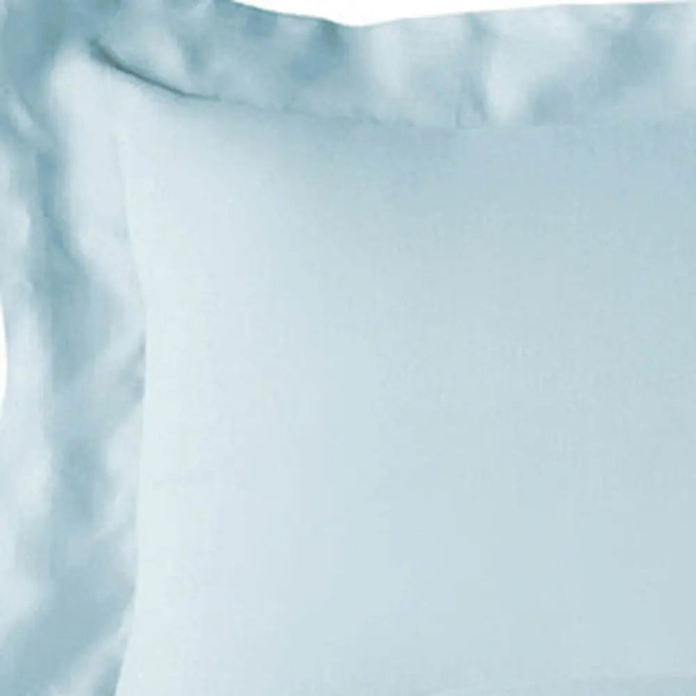 Light Blue King Rayon Washable Duvet Cover Set Homeroots Bed & Bath