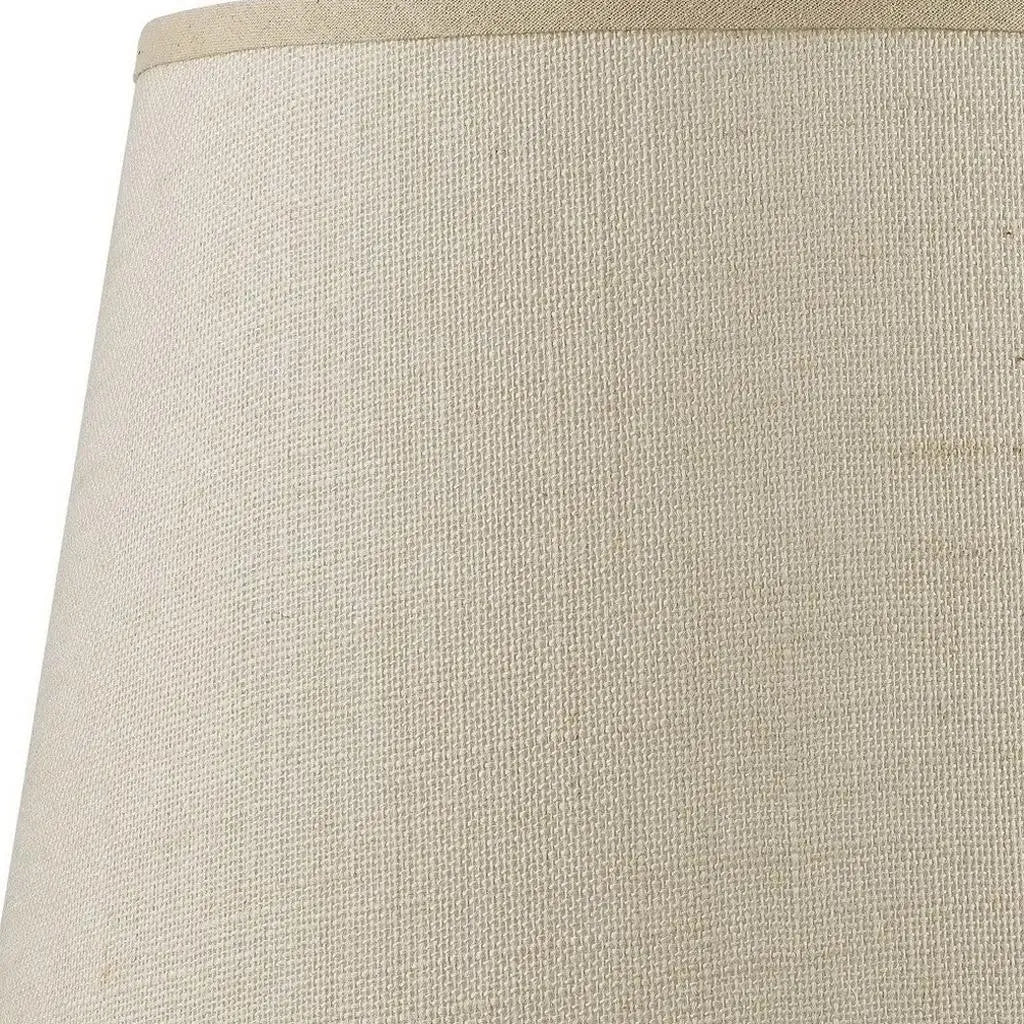 Light Brown Burlap Plain Drum Lamp Shade Homeroots Lighting