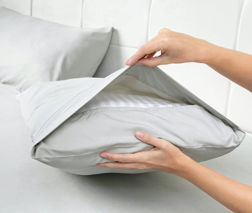 Light Color Embroidery Soft Sheet Set Wrinkle Resistant Home Mart Goods