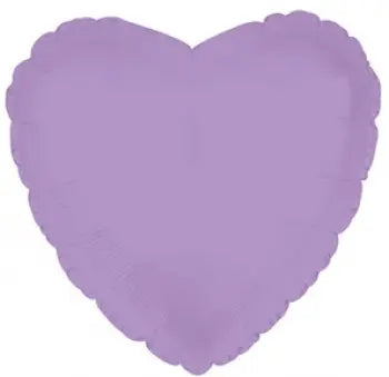 Light Purple Heart Mylar Balloon Harnel