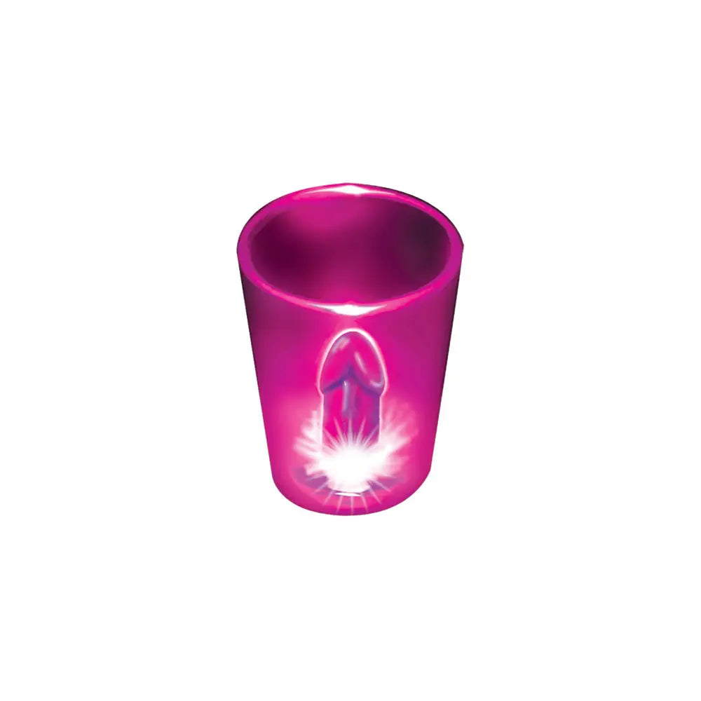 Light Up Shot Glasses Magenta - GreatEagleInc