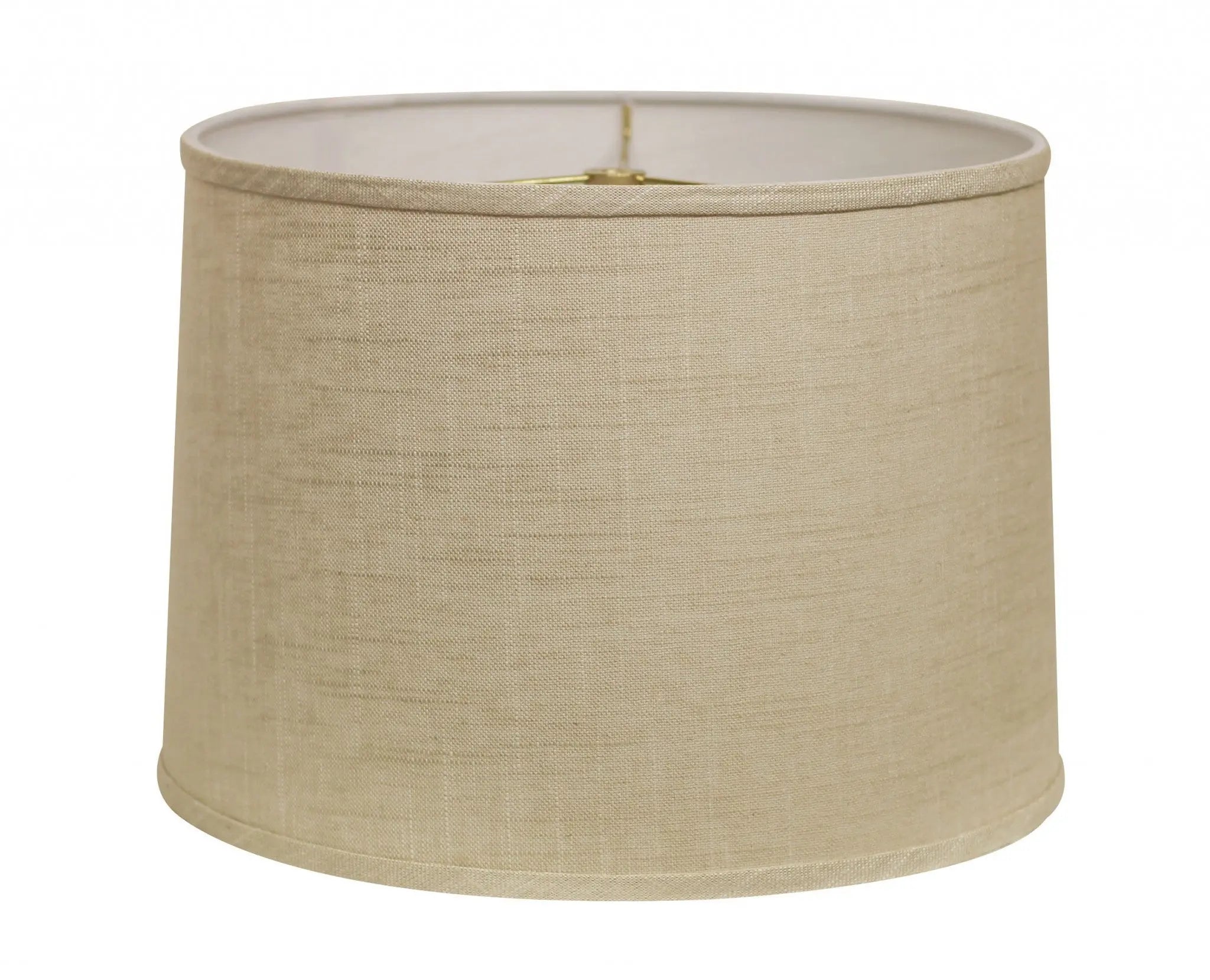 Light Yellow Linen Drum Lamp Shade Homeroots Lighting