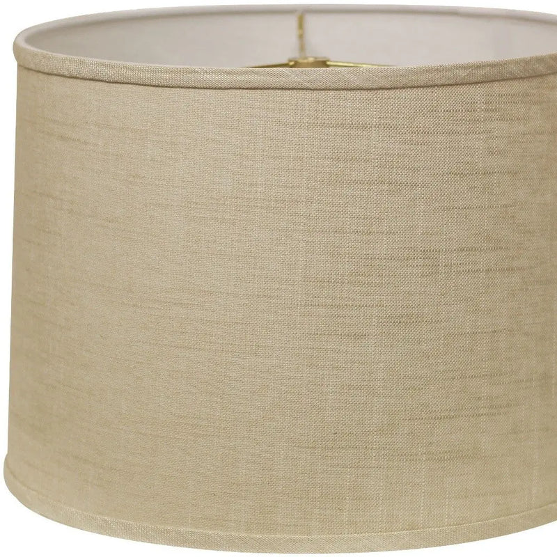 Light Yellow Linen Drum Lamp Shade Homeroots Lighting