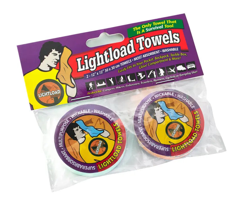 Lightload Towels Fast Dry For Camp and Prep Lightload Towels