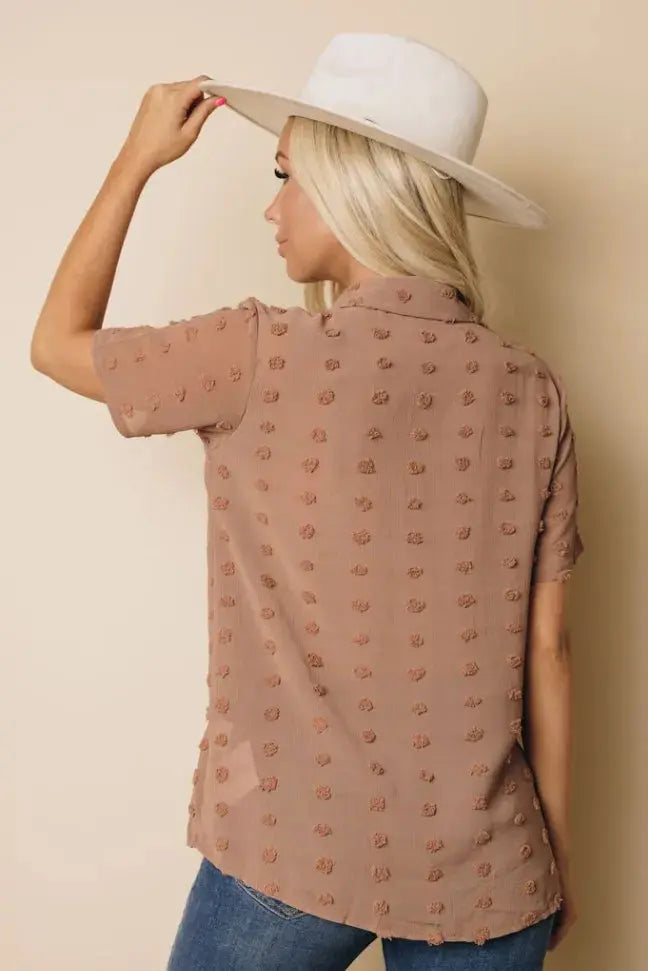 Lilah Short Sleeve Shirt Stay Warm in Style