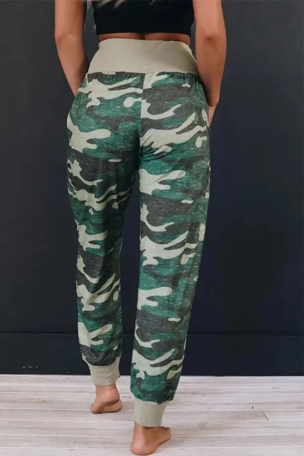 Lindon Patterned Pocket Slit Joggers Stay Warm in Style