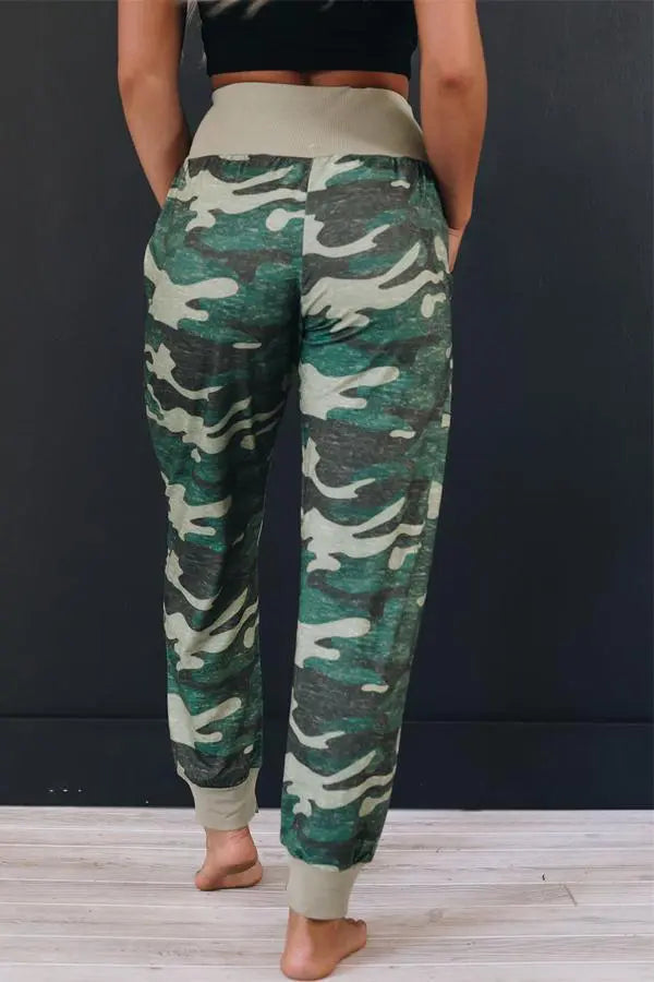 Lindon Patterned Pocket Slit Joggers Stay Warm in Style