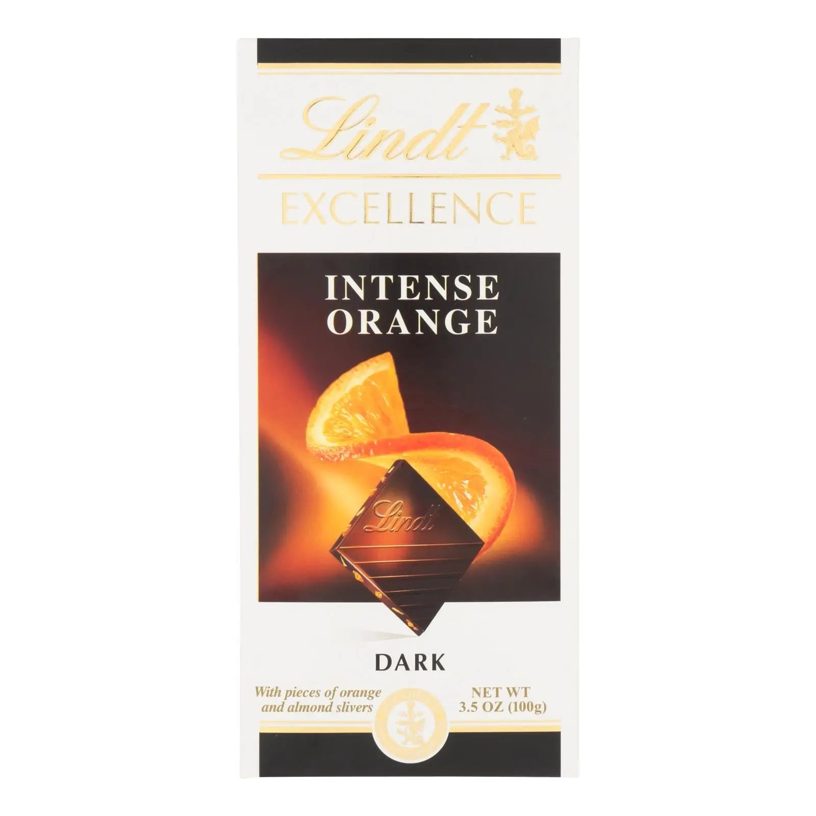 Lindt - Bar Chocolate Excel Orange - Case Of 12-3.5 Oz Lindt