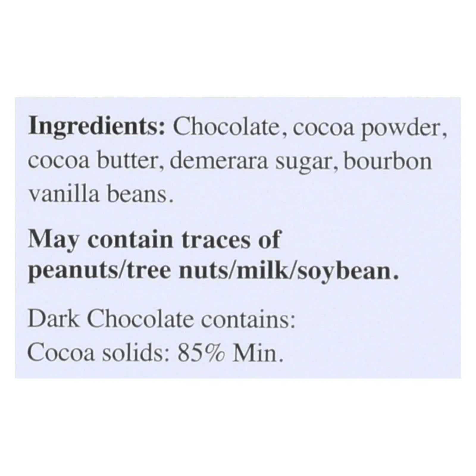 Lindt Chocolate Bar - Dark Chocolate - 85 Percent Cocoa - Extra Dark - 3.5 Oz Bars - Case Of 12 Lindt