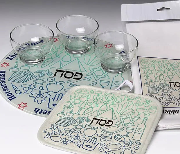 Line Drawing Seder Plate LIANE FRIED STUDIO