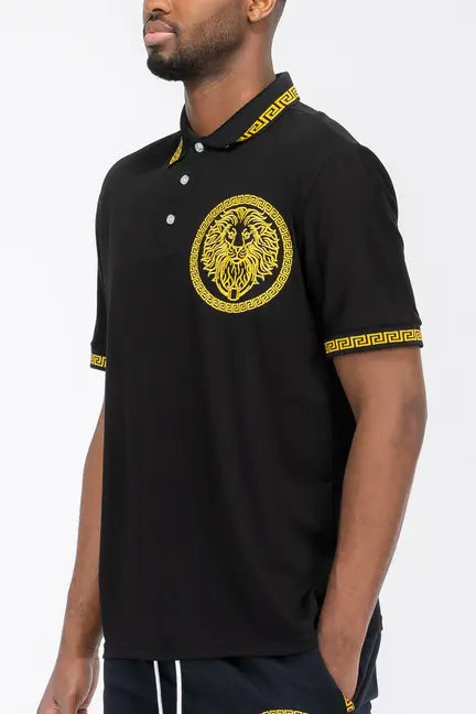 Lion Head Polo Shirt WEIV
