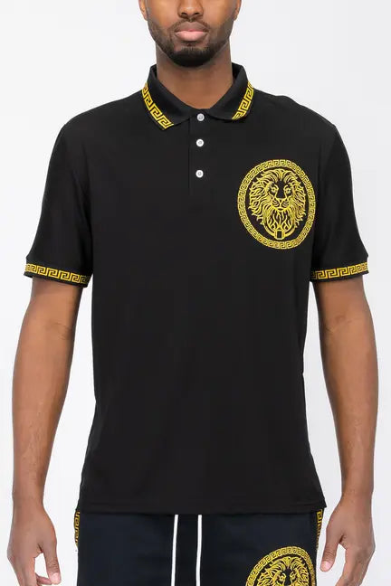 Lion Head Polo Shirt WEIV