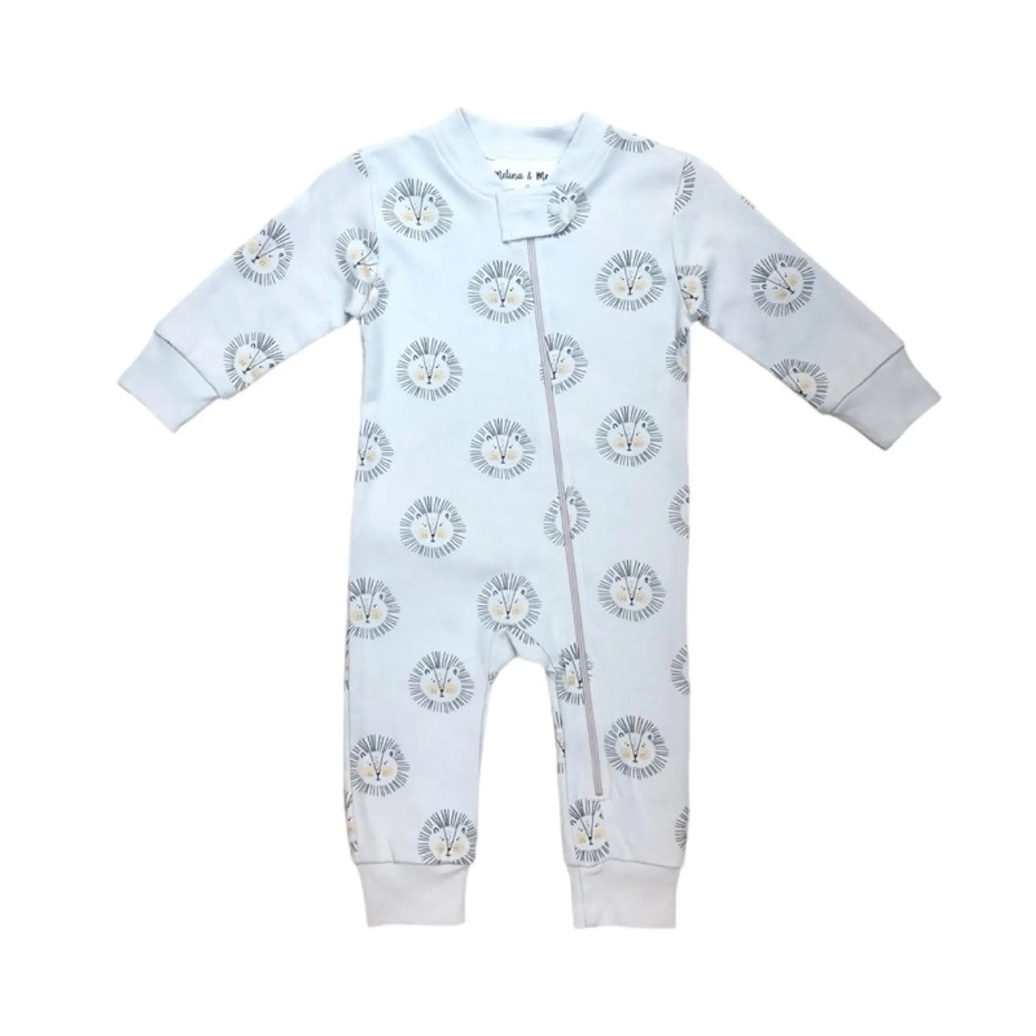 Lion Zip-up Romper Melina & Me