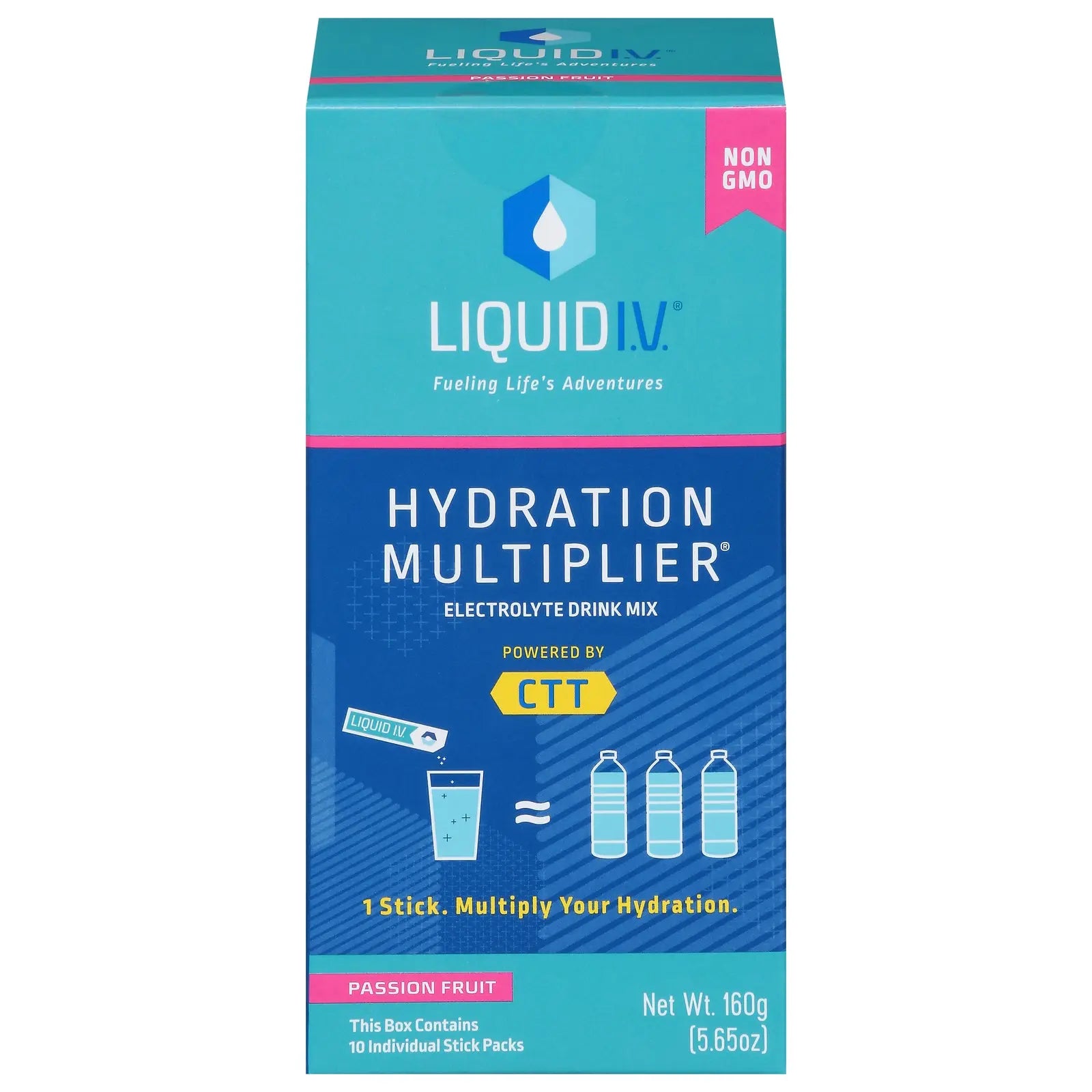 Liquid I.v. - Drink Mx Pasnfrt 10ct - 1 Each-5.65 Oz Liquid I.v.