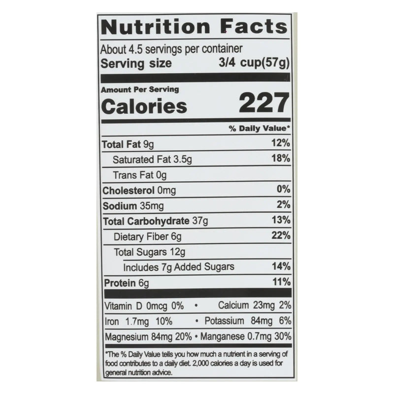 Living Intentions Cereal - Organic - Superfood - Cacao Crunch - 9 Oz - Case Of 6 Living Intentions