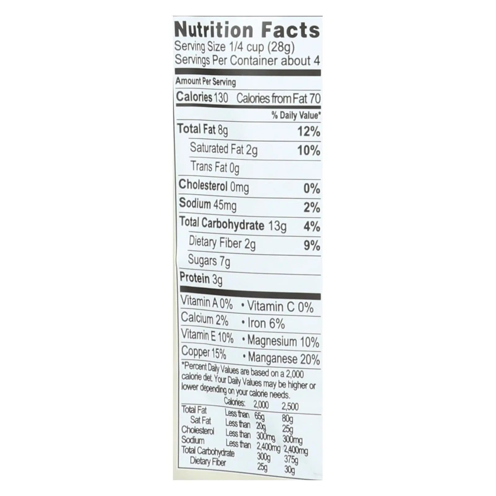 Living Intentions Nut Blend - Sprouted - Dark Cacao - Case Of 6 - 4 Oz Living Intentions