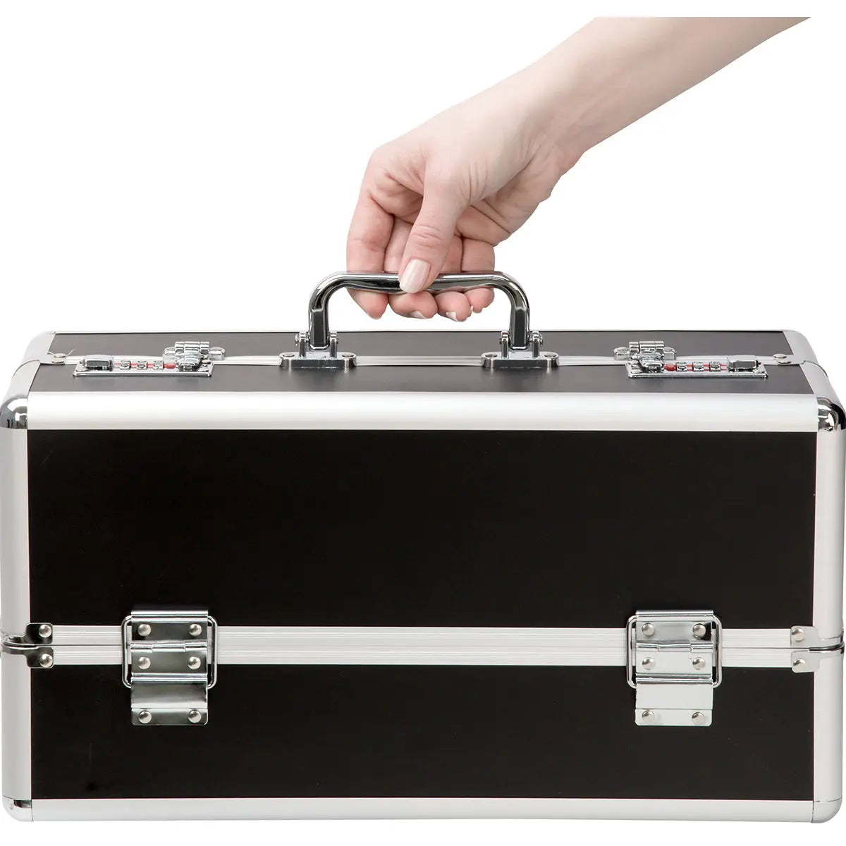 Lockable Toy Box Large - Black - GreatEagleInc