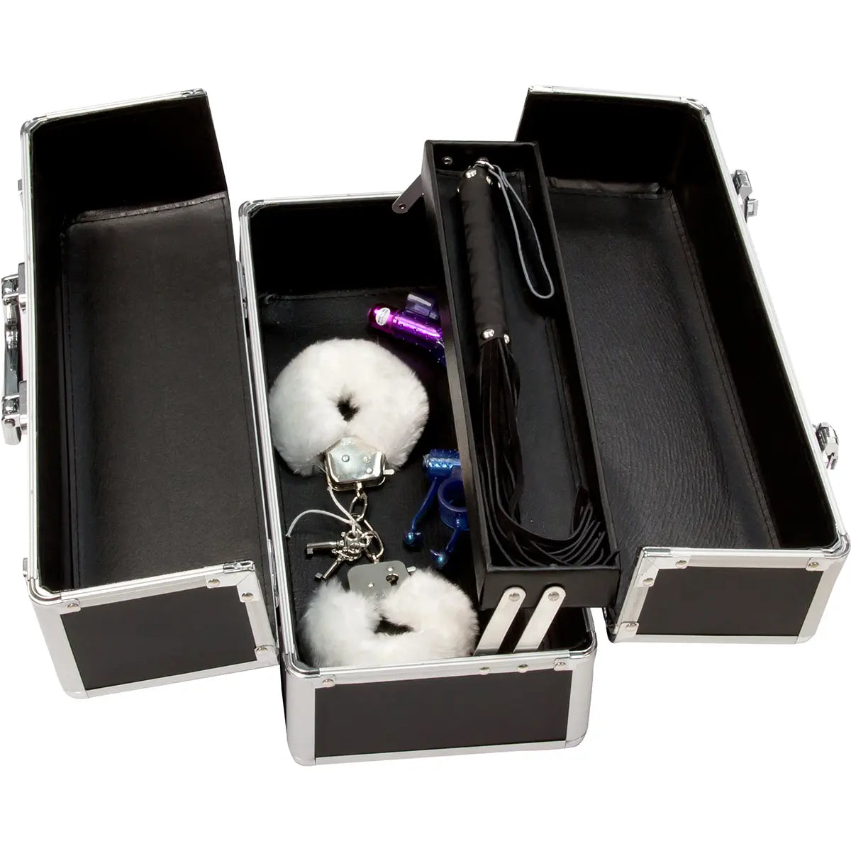 Lockable Toy Box Large - Black - GreatEagleInc